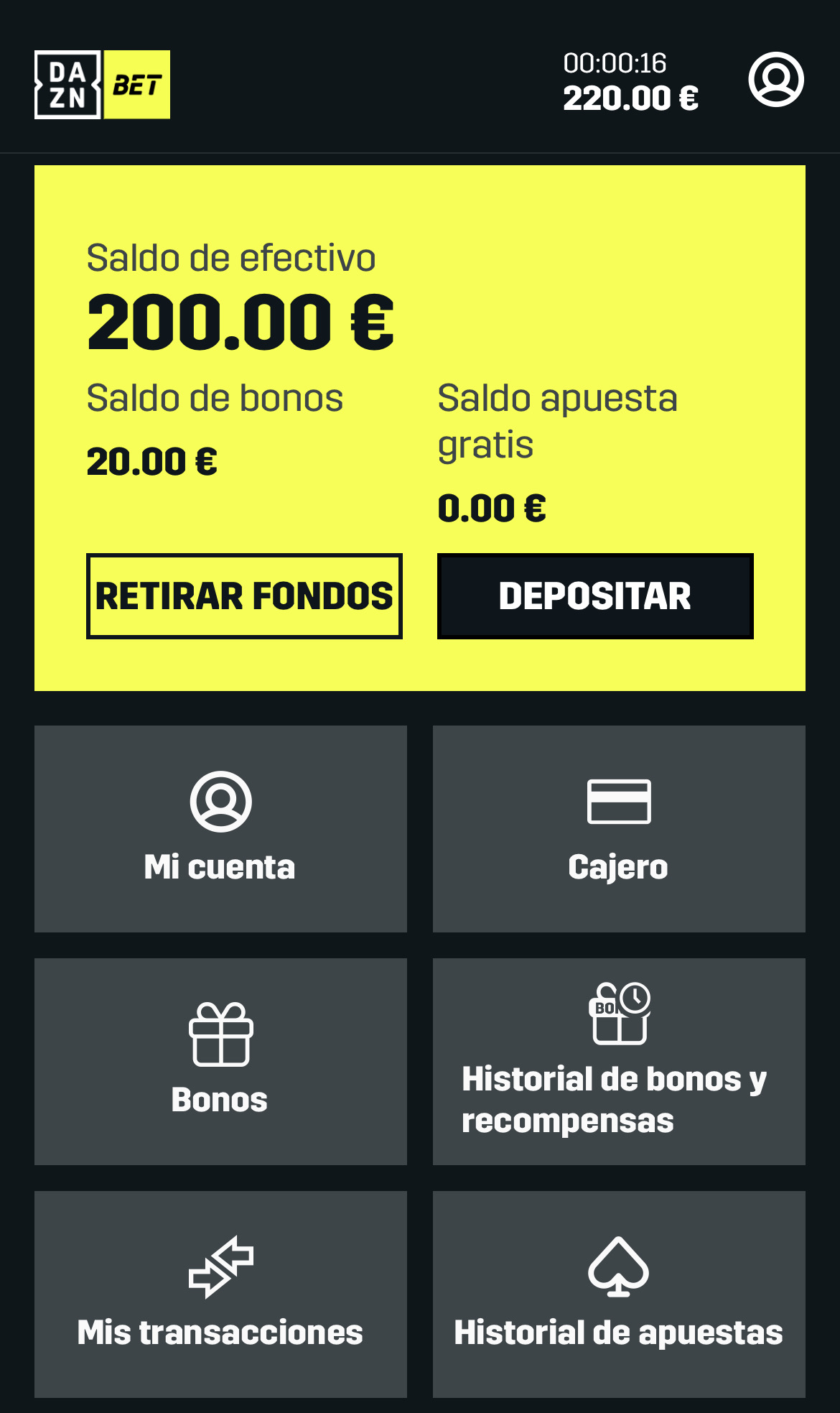 Atencion al cliente dazn bet