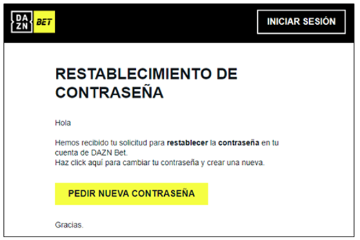 Atencion al cliente dazn bet